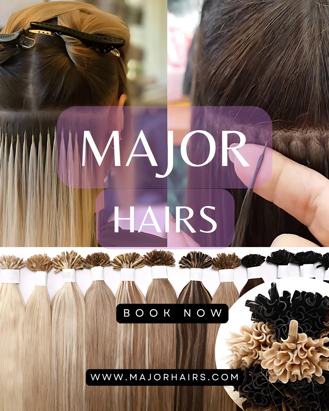 Neutral White Modern Beauty Salon Instagram Post